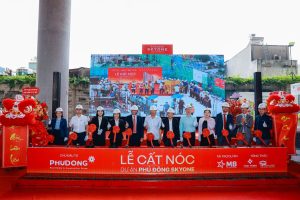 Dự án Phú Đông SkyOne chính thức cất nóc tại Dĩ An